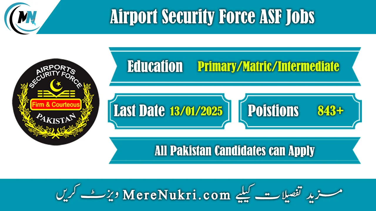 Airport Security Force ASF Jobs