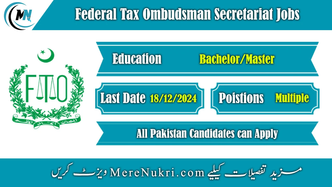 Federal Tax Ombudsman Secretariat Jobs