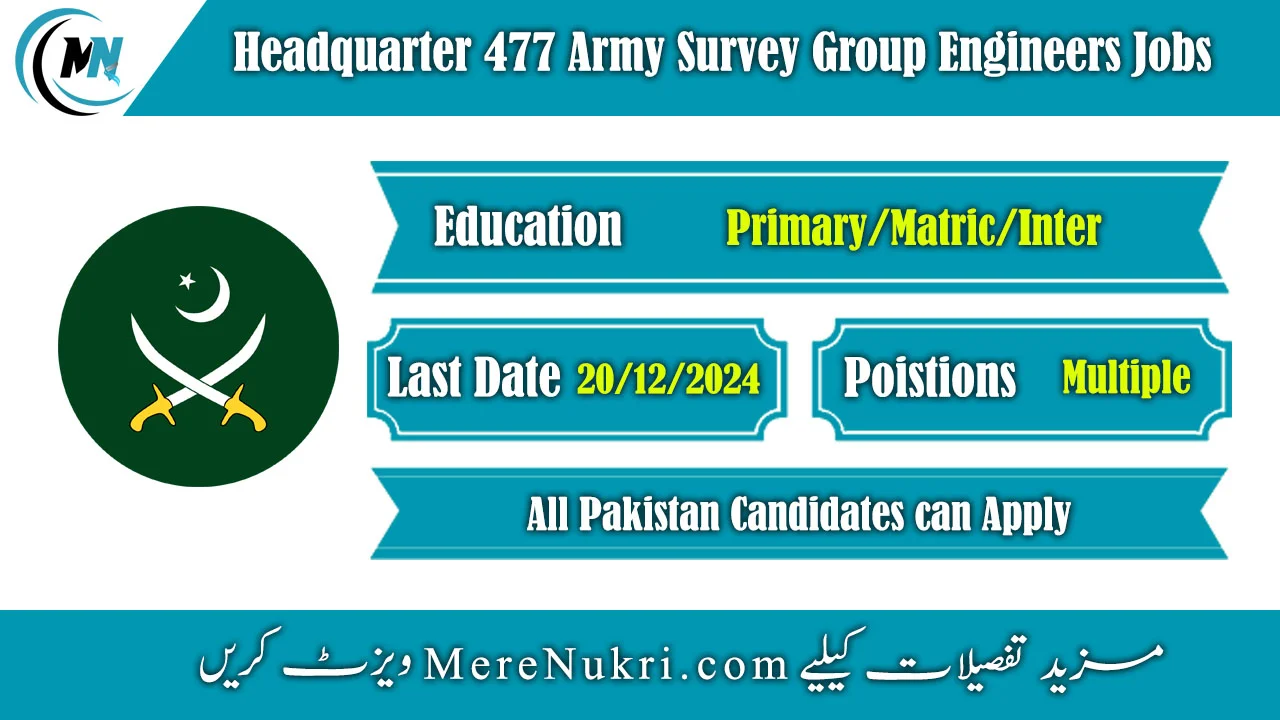 Headquarter 477 Army Survey Group Engineers Jobs