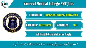 Narowal Medical College NMC Jobs