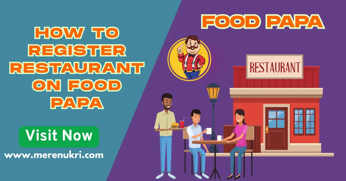 How to Register Restaurant on Food Papa
