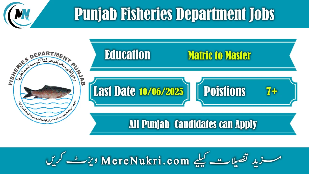 Punjab Fisheries Department Jobs