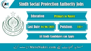 Sindh Social Protection Authority Jobs