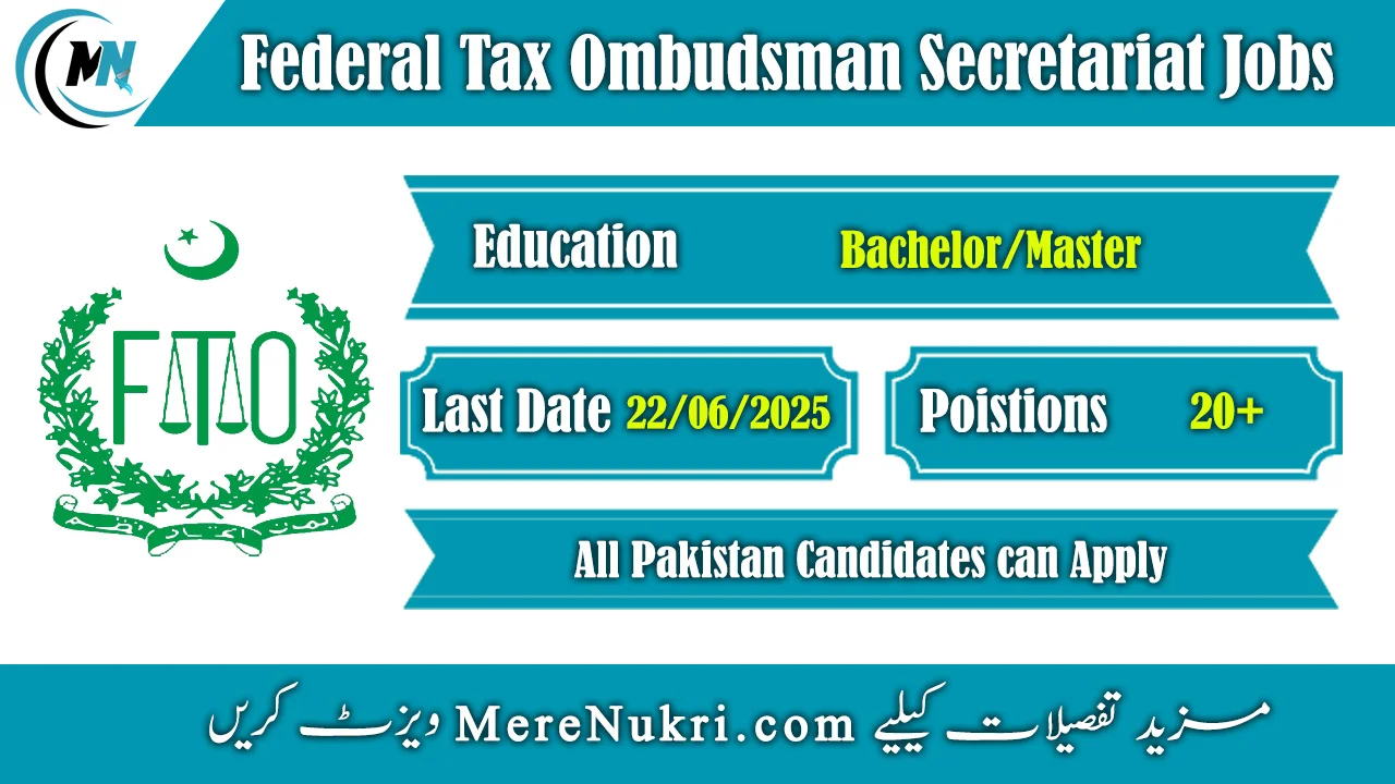 Federal Tax Ombudsman Secretariat Jobs