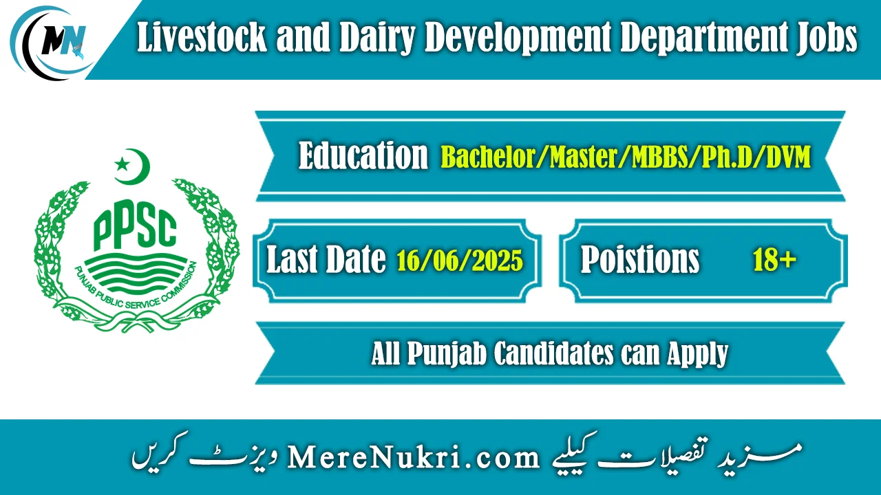 Livestock and Dairy Development Department Jobs
