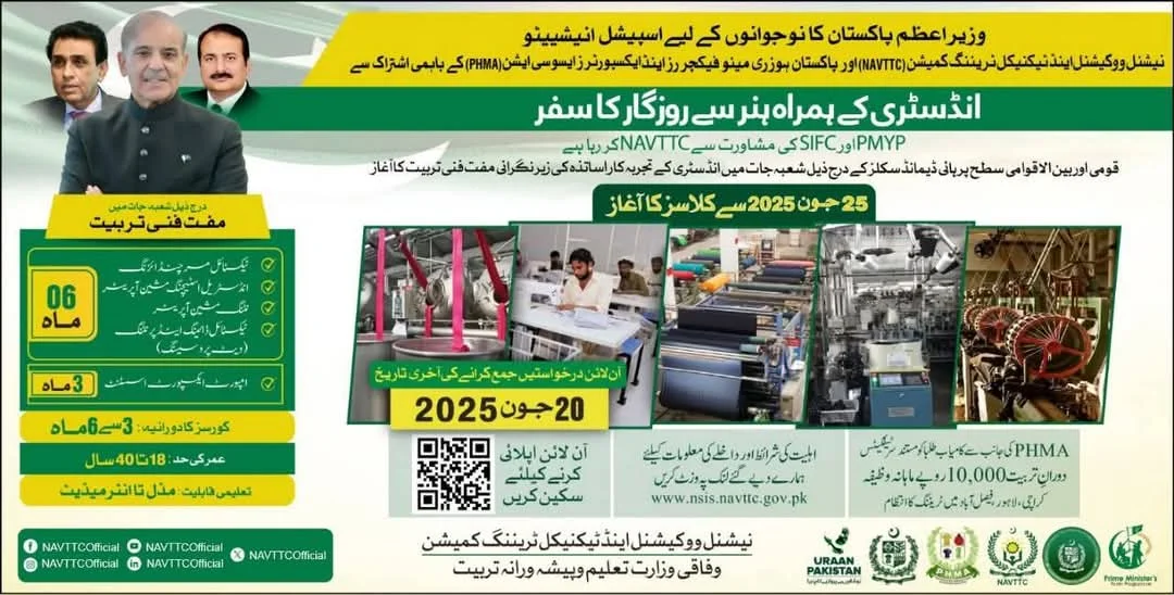 NAVTTC Free Courses 2025