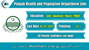 Punjab Health and Population Department Jobs