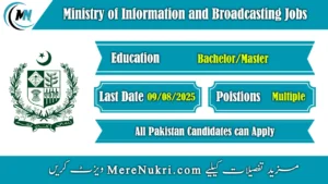 Ministry of Information and Broadcasting Jobs