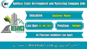 Railway Estate Development and Marketing Company Jobs