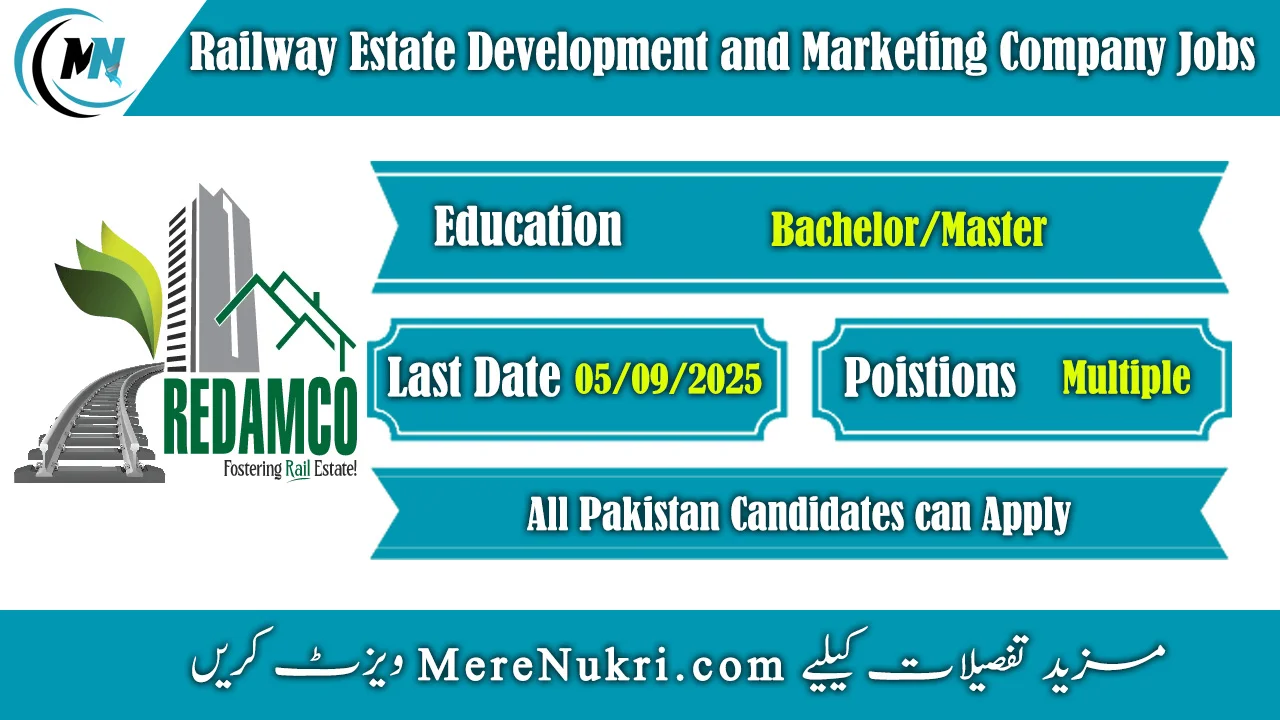 Railway Estate Development and Marketing Company Jobs