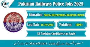 Pakistan Railways Police Jobs 2025