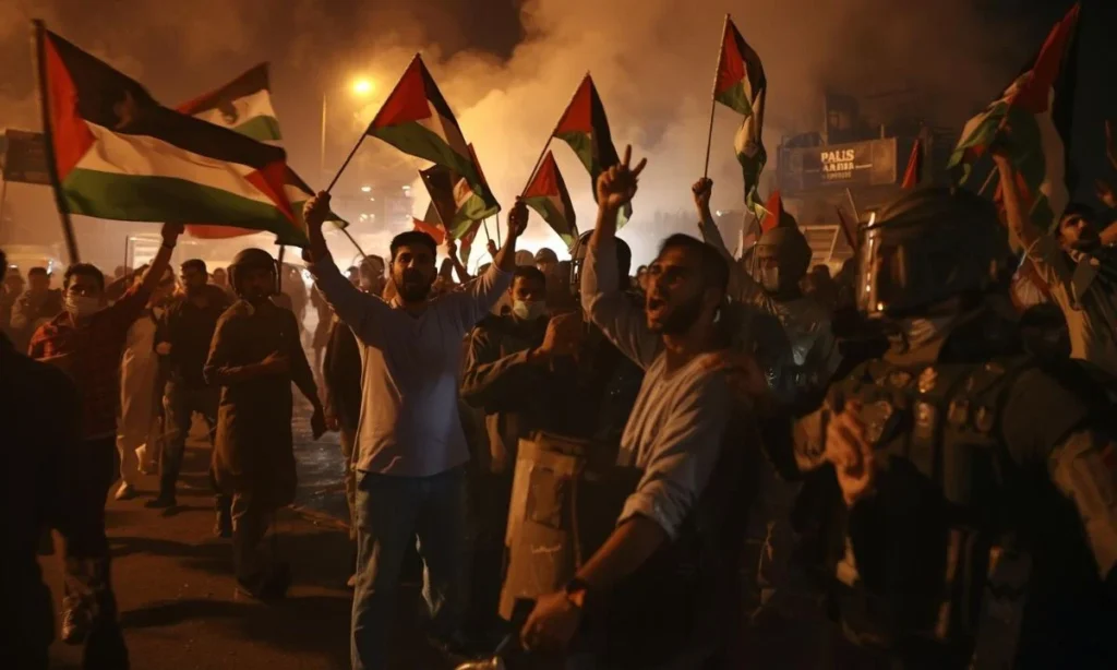 Anti Israel Rally