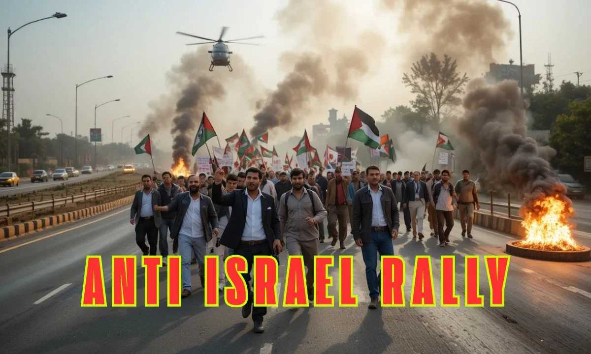 Anti Israel Rally in Pakistan