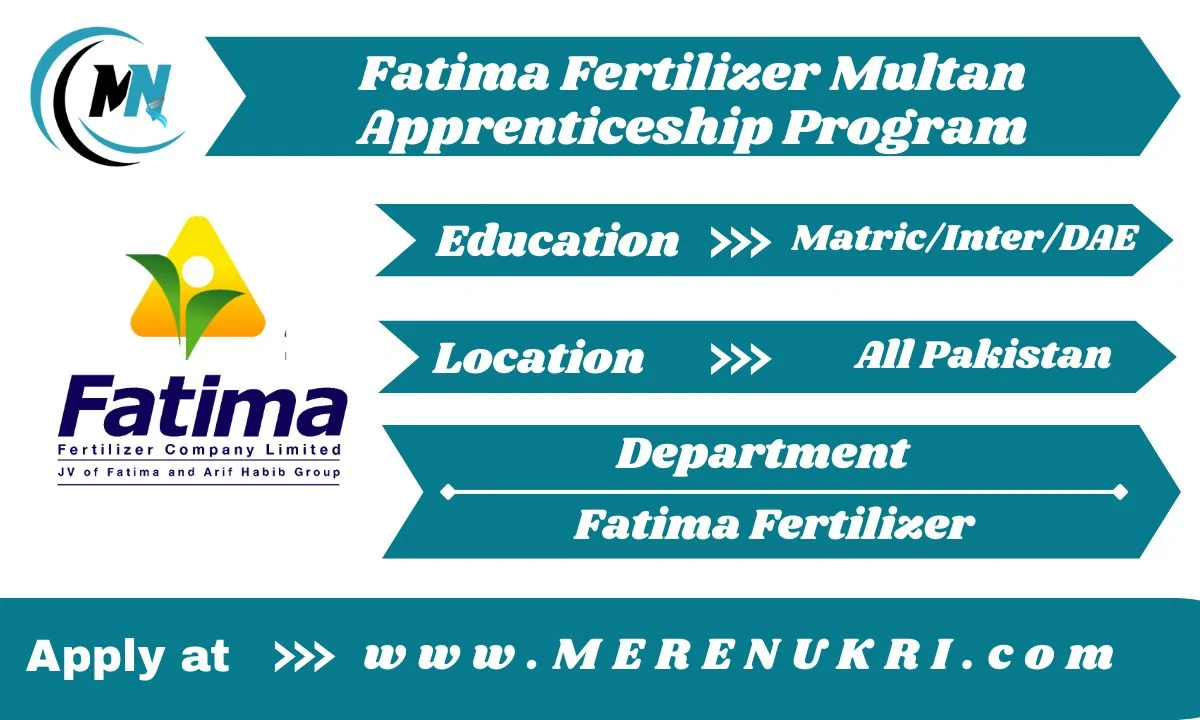 Fatima Fertilizer Multan Apprenticeship Program