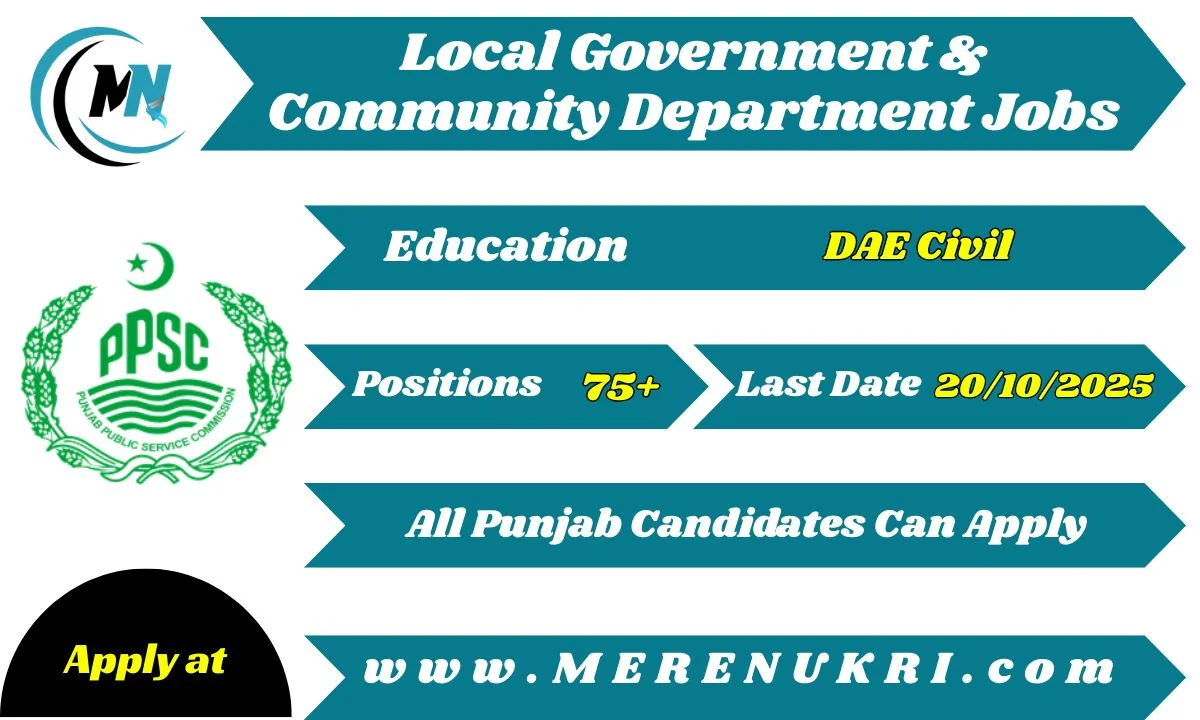 Local Government and Community Department Jobs